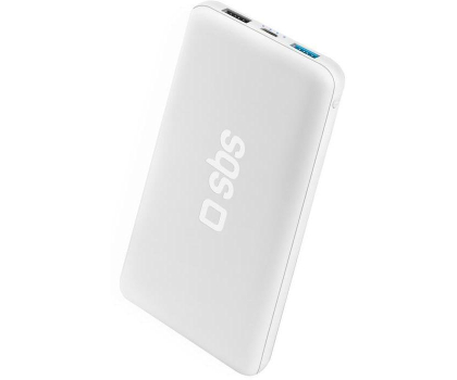 Powerbank SBS POWERBANK SBS 10.000 mAh 2xUSB Biały #
